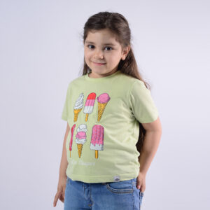 LEE COOPER T-SHIRT MAILLE-12 SYBIL FILLE NAT.