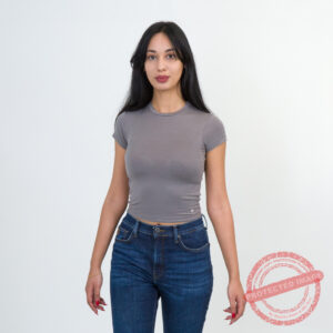 Lois T-Shirt Maille-01 Crocos Femme Nat.