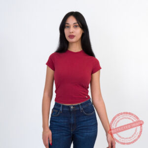 Lois T-Shirt Maille-02 Crocos Femme Nat.