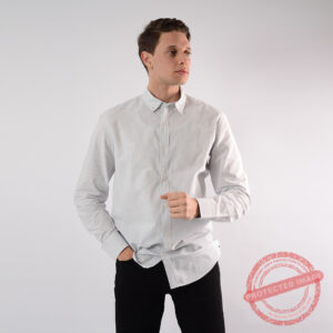 Lee Cooper Chemise Toicrj-09 Ch.ML.Stra Homme Nat.