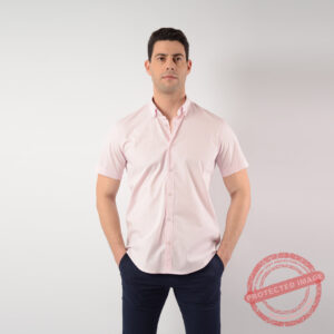 Lois Chemise Toile-10 Ch.Str-Cb-Sp MC Homme Nat.