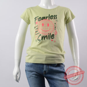 Lois T-Shirt Maille-24 Smile Fille Nat.
