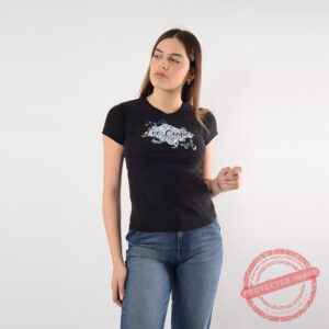 Lee Cooper T-Shirt Maille-19 Kyla Femme Nat.