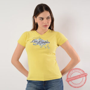 Lee Cooper T-Shirt Maille-05 Kyla Femme Nat.