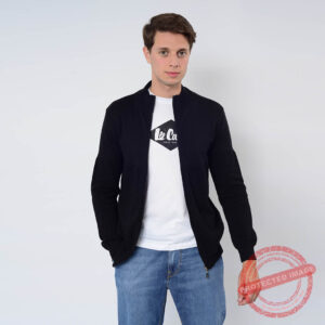 Lee Cooper Gilet Maille-01 Lch2317 Homme Nat.