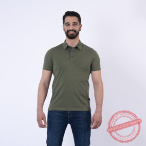 Lee Cooper Polo Maille-09 Engi Homme-Mul Nat.
