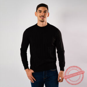 Lee Cooper Pull Maille-01 Lch2412-B Homme Nat.