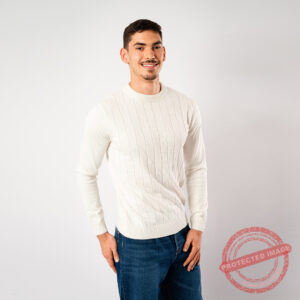 Lee Cooper Pull Maille-08 Lch2412-B Homme Nat.