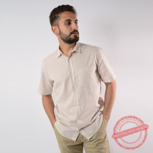 Lee Cooper Chemise Toicrj-01 Ch.MC.Regu Nat.