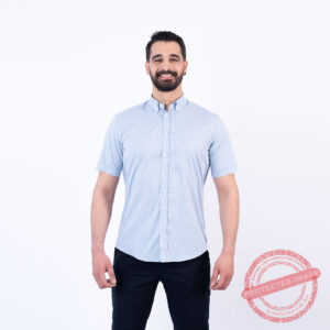 Lois Chemise Toile-85 Chem-Strai-Co MC Homme Nat.