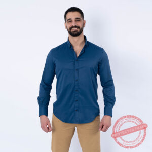 Lee Cooper Chemise Toile-44 Torin Homme Ml Nat.