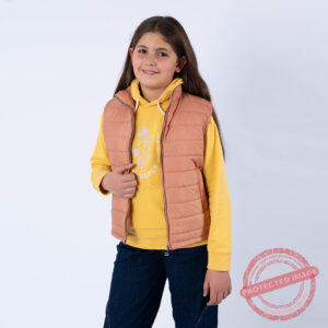 Lee Cooper Doudoune Toile-16 Ayla Fil-Tx Nat Fille.