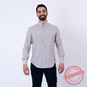Lee Cooper Chemise Toile-71 Cym Homme ML Nat.