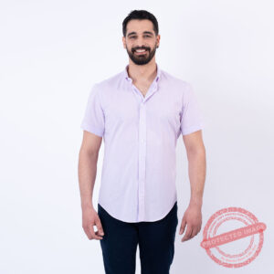 Lee Cooper Chemise Toile-81 Chem-Strai-Co MC Homme Nat.
