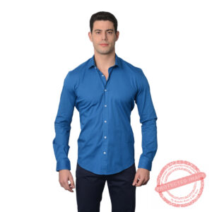 Lee Cooper Chemise Toile-01 Ch-Slim-Sp-Sb Homme Nat.
