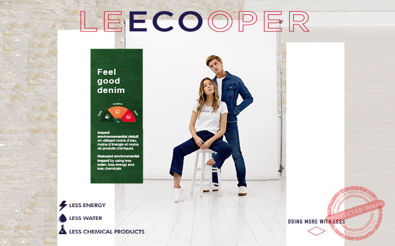 Lee Cooper lance son “Jean Vert”