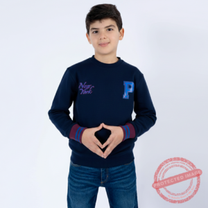 Paterson Pull Maille-06 New Enf Nat Garçon